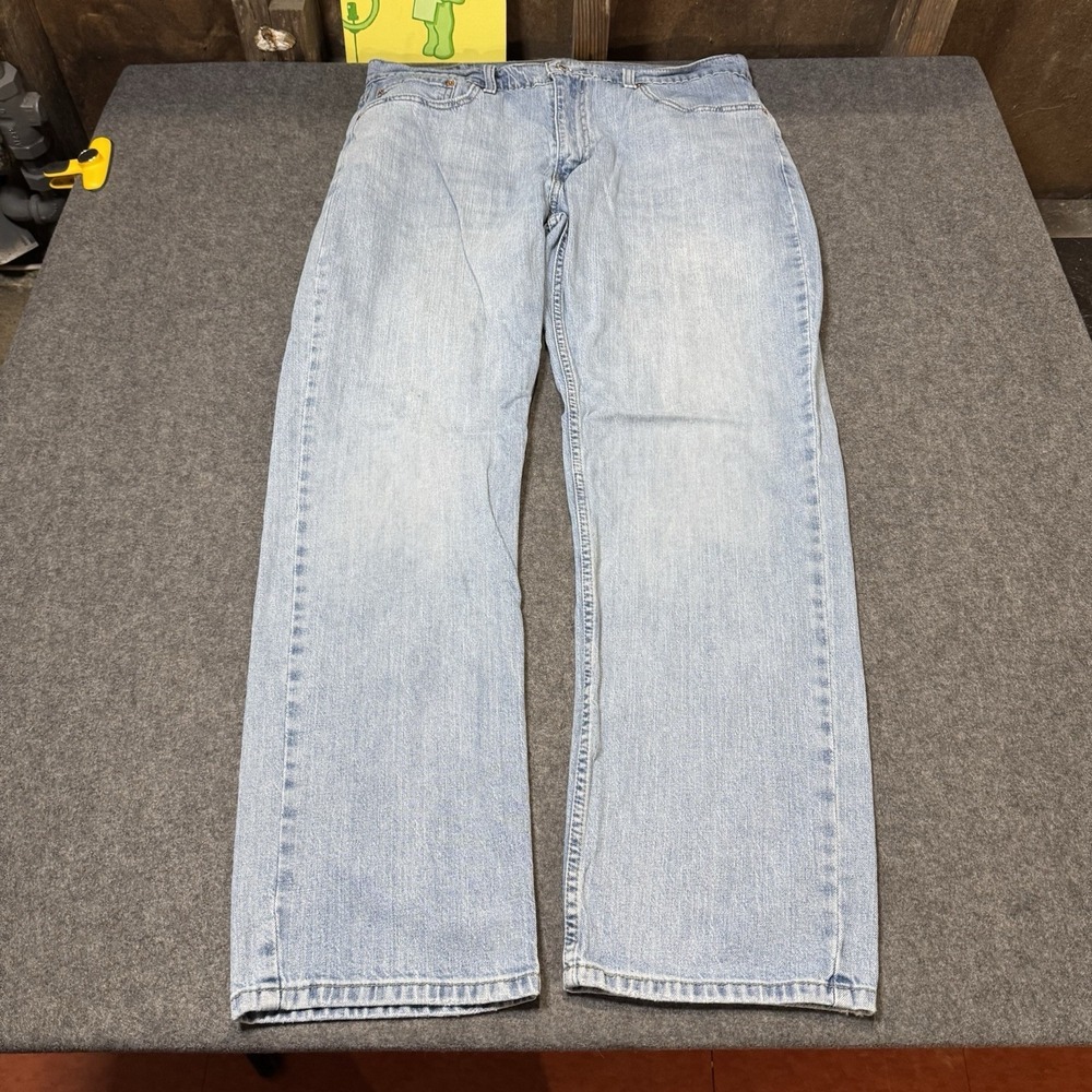 Levi's 559 Men Jeans 36X32 (35x30) Blue Denim Relaxed Straight Retro Y2K Western